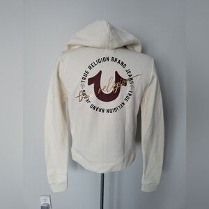 New True Religion Full Zip Hoodie Size M